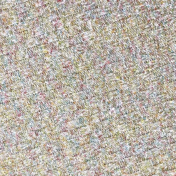 Calme x Johnny Was Sage Basket Weave Poncho - One Size - Picture 3 of 8